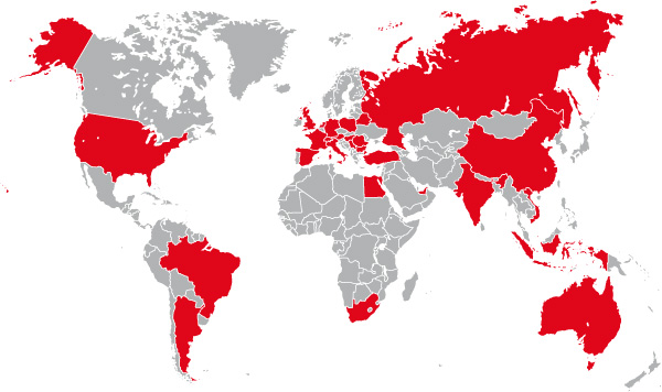 ZONCHEM Global Market Coverage